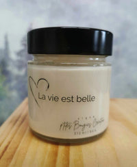 Bougie La vie est belle - P'tites Bougies Création