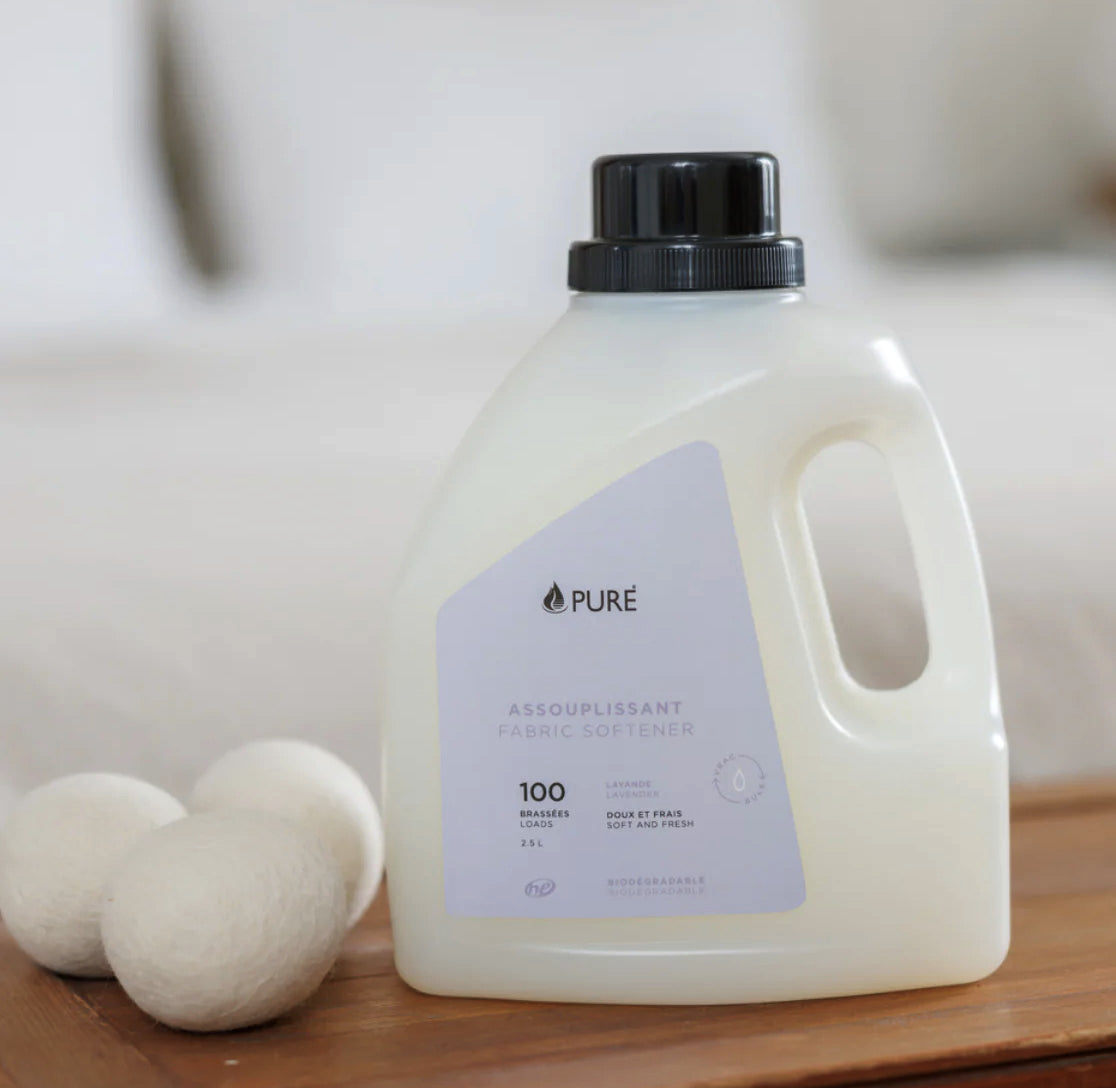 Assouplissant à tissu - Lavande - Pure Bio - 2,5 litres