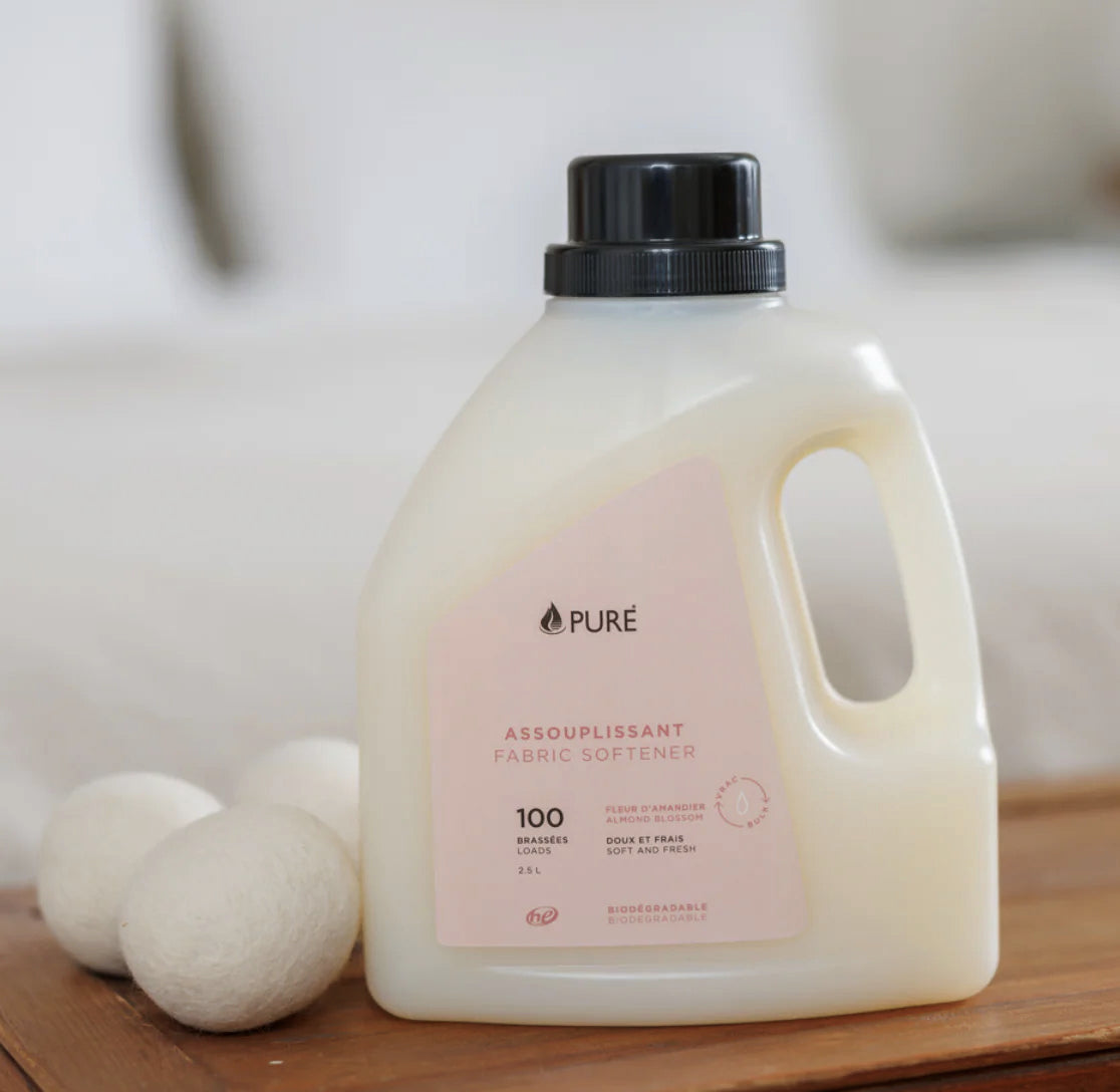 Assouplissant à tissu - Fleur d'amandier - Pure Bio - 2,5 litres