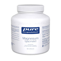 Magnésium Glycinate - Formule de magnésium hautement biodisponible - Pure encapsulations - 180 capsules