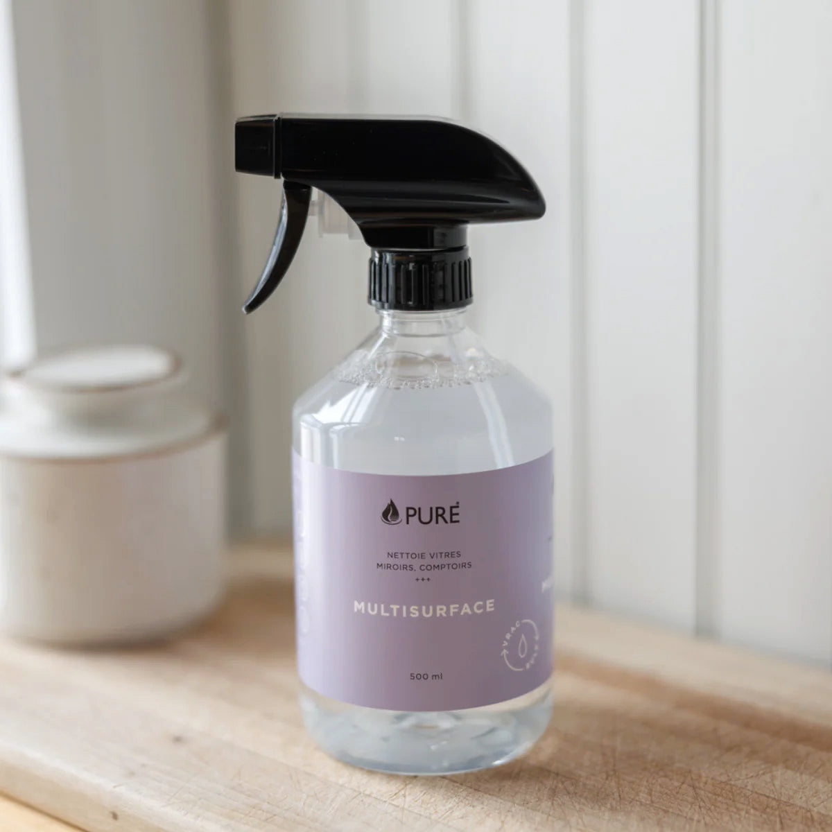 Nettoyant Multisurface - Vitres, Miroirs, Comptoirs - Pure Bio - 500ml
