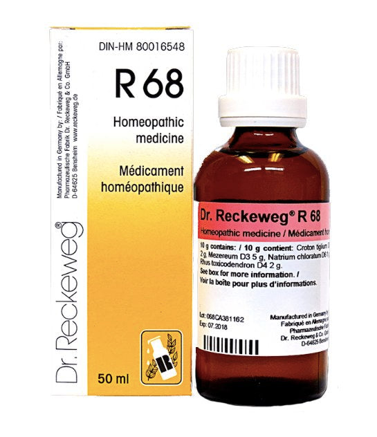 R68 - Remède homéopathique - Reckeweg - 50ml
