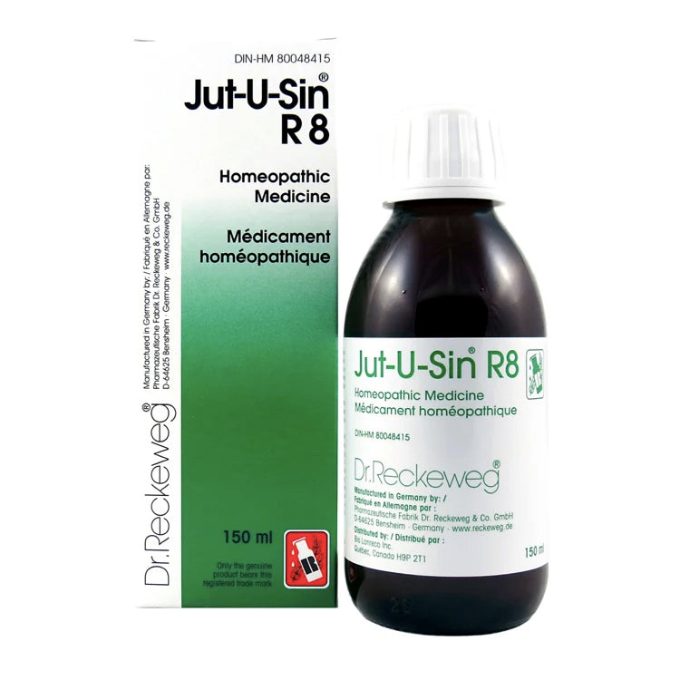 R8 - Jut-U-Sin - Sirop - Reckeweg - 150ml