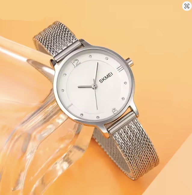 Montre pour femmes bracelet mesh acier inoxydable - SKMEI