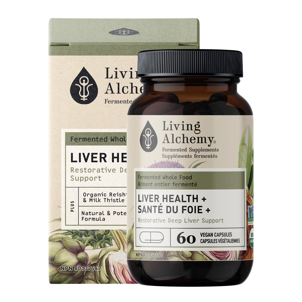 Santé du Foie+ - Living Alchemy - 60 capsules