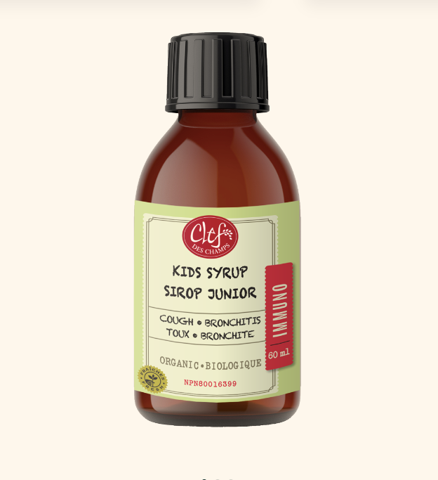 Sirop Junior - Sirop pour la toux et bronchite - Clef Des Champs - 60ml