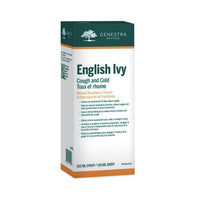 Sirop pour la toux et rhume au lierre - English Ivy - Genestra Brands - 120ml