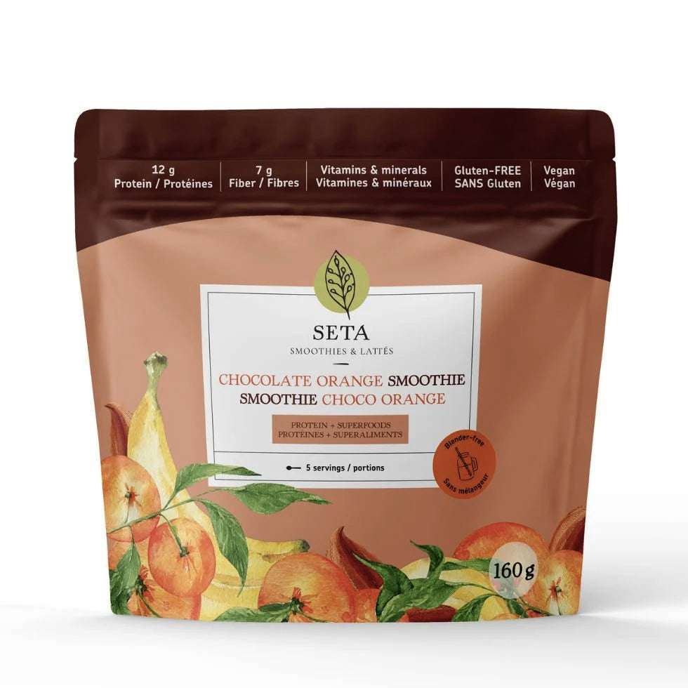 Smoothie Protéiné avec superaliments - Orange Chocolat - SETA - 160g