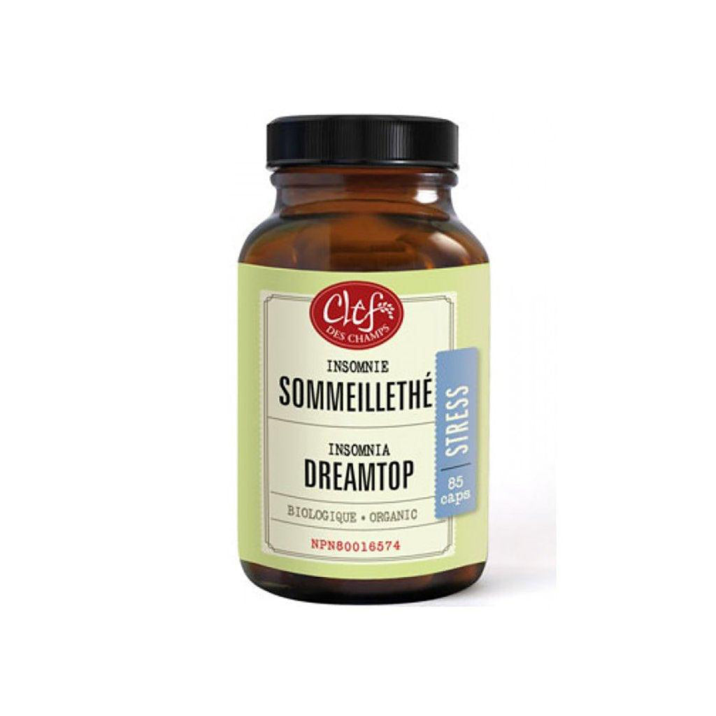 DreamTop (Ancien Sommeillethé) - Favorise un sommeil réparateur - Clef des champs - 60 capsules