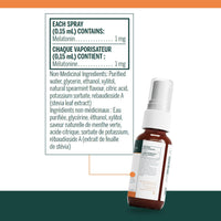 Vaporisateur de mélatonine 1mg - Genestra Brands - 30ml