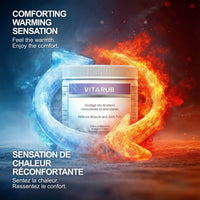 Vitarub - Vita-rub - Vita Rub - Crème Analgésique - 400g