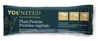 Barre énergétique complète protéinée végétale (16g) - Younited Wellness - Chocolat