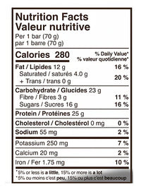 Barres protéinées à base de collagène (25g)  - Peanut Buttercup - Zentein Nutrition