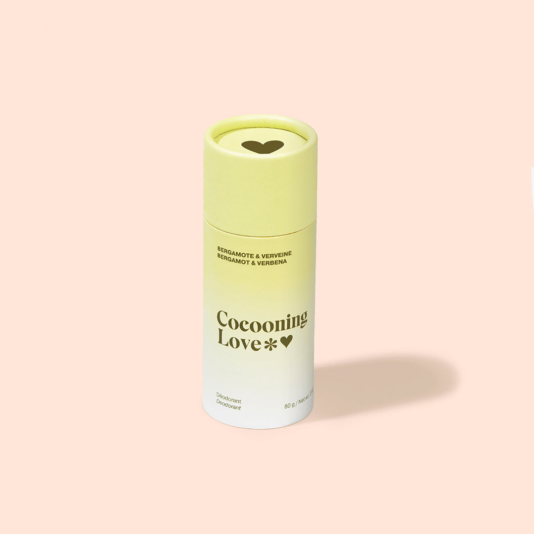 Déodorant naturel - Bergamote & Verveine - Cocooning Love - 80g